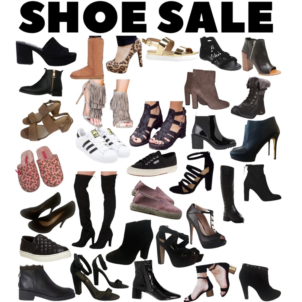 SHOE CLEARANCE SALE! SEND OFFERS FOR LOW PRICES!